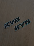 KYB fork decals