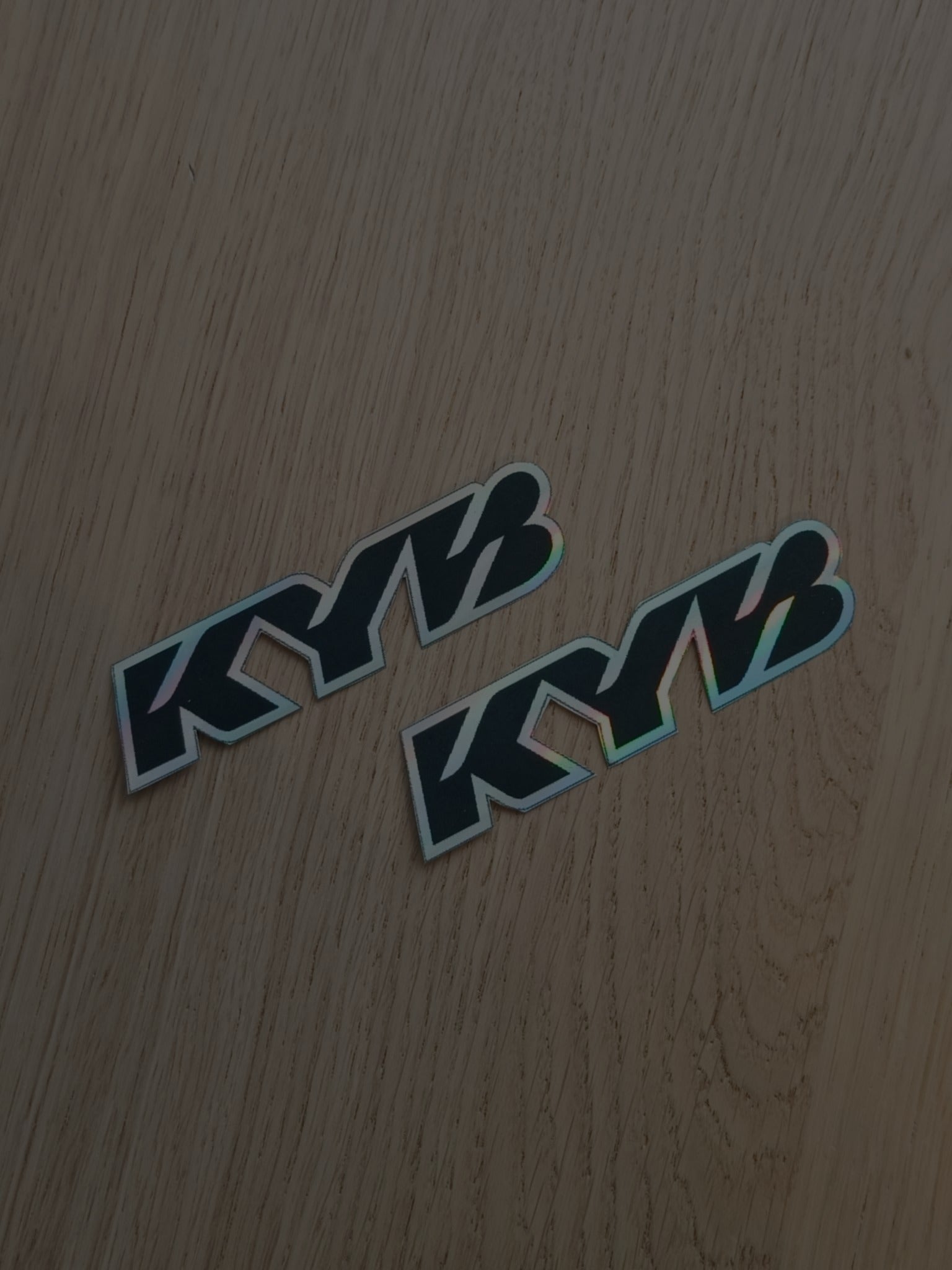 KYB fork decals